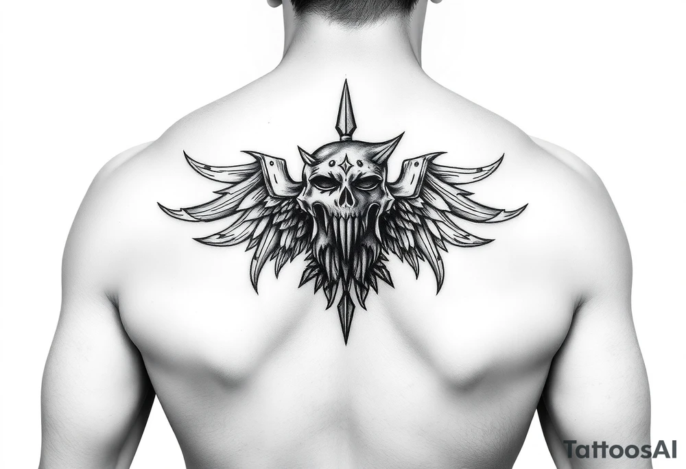 hełm wikingów tattoo idea