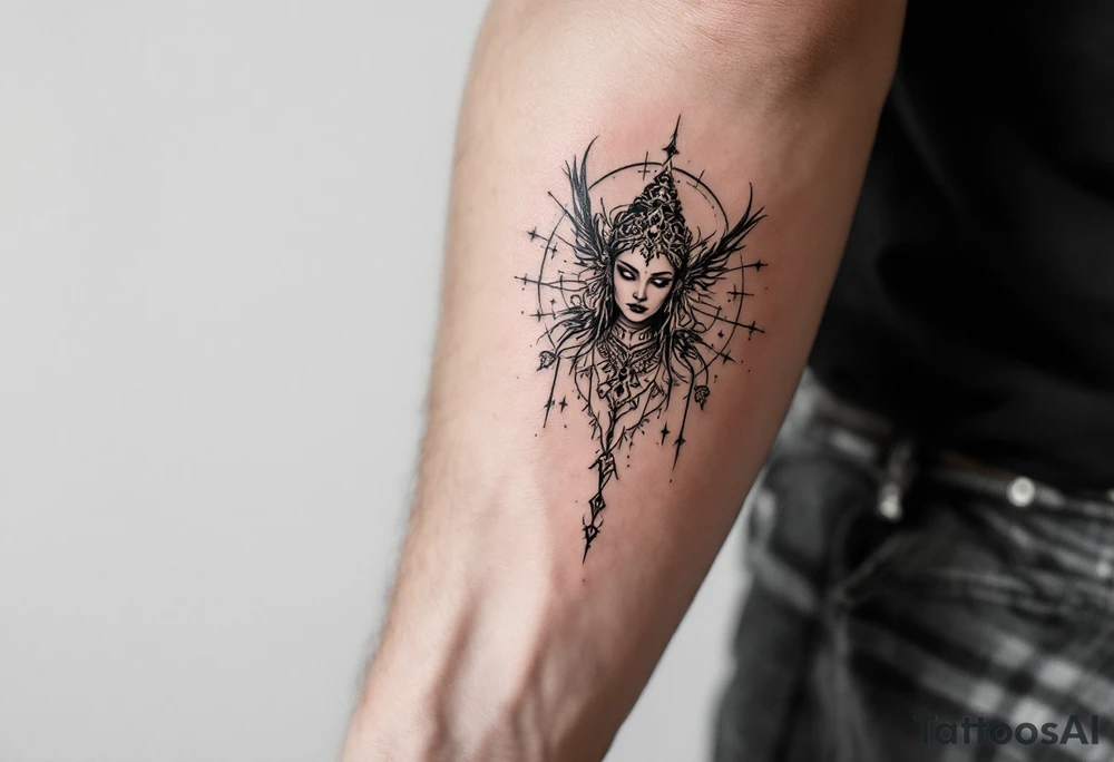 Goddess tattoo idea