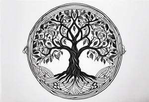 Tree of life tattoo idea