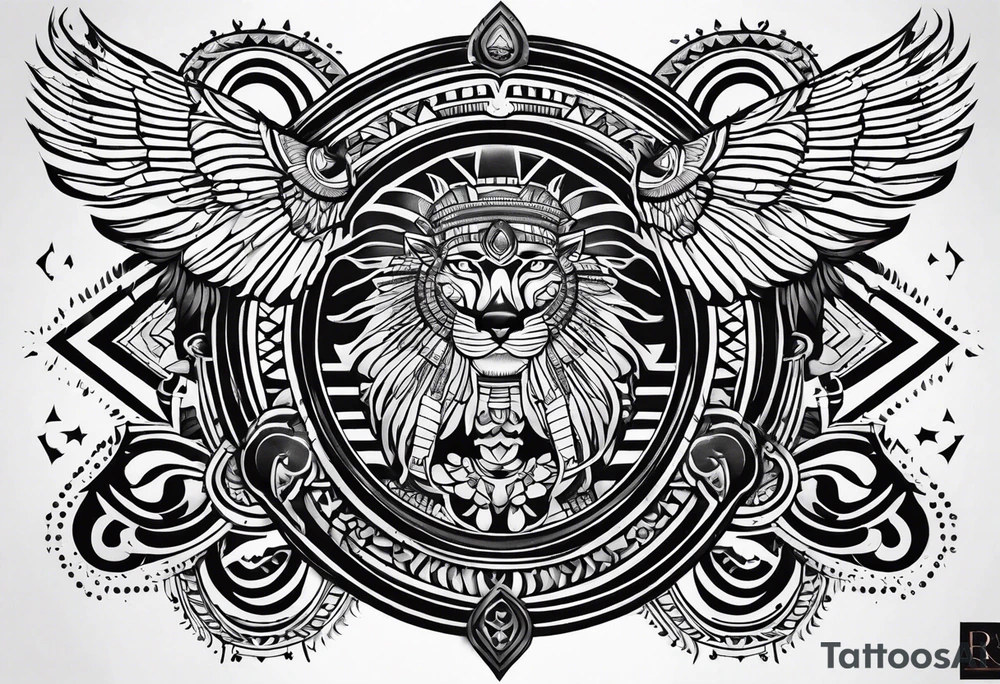 Egyptian tattoo idea