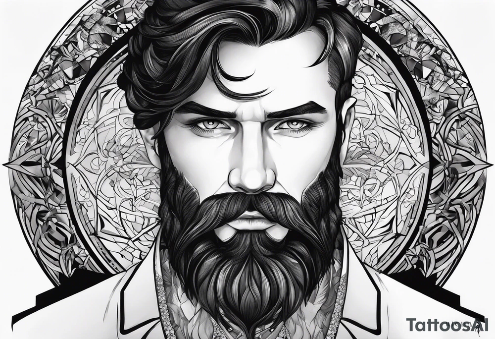 Michail Gorshenev from last scene serial korol I shut tattoo idea