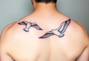 Seagulls tattoo idea