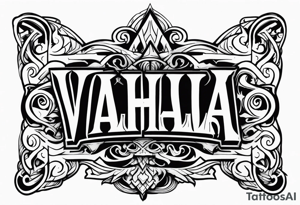 Valhalla tattoo idea