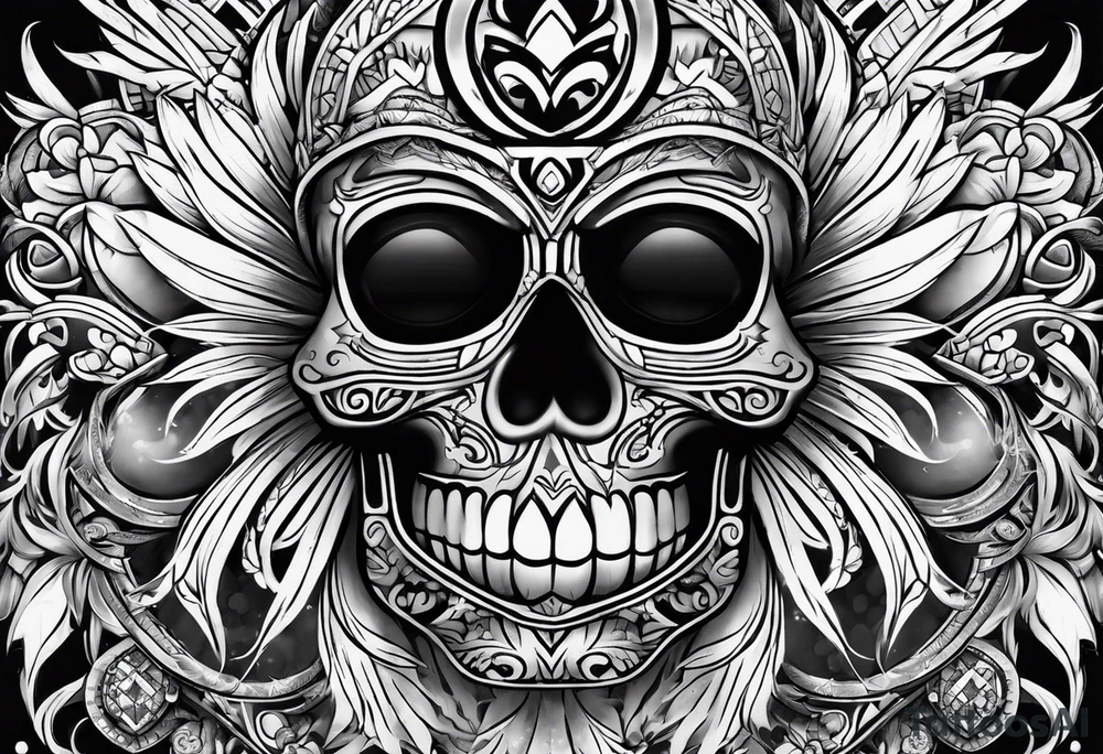chicano style arm tattoo tattoo idea