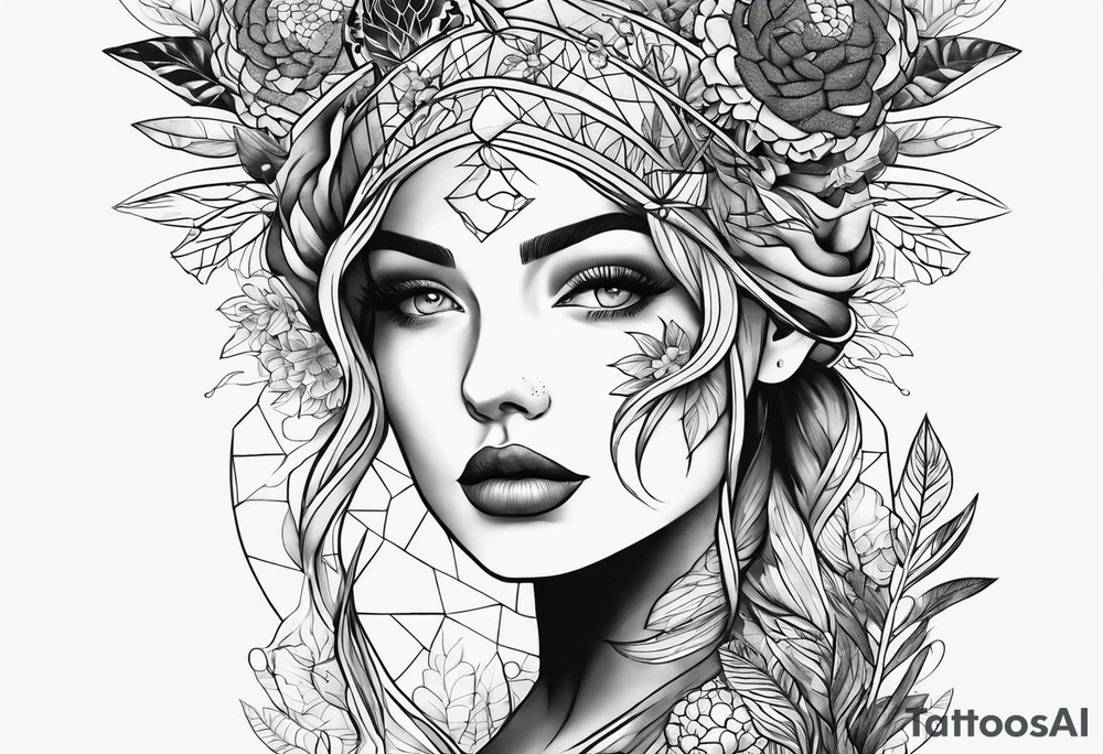 Medical, doctor, science, nature tattoo idea
