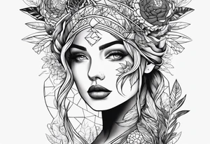 Medical, doctor, science, nature tattoo idea