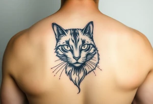 Black Cat tattoo idea
