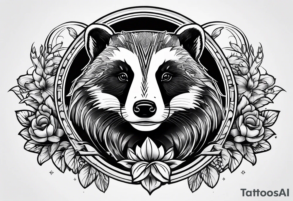Mc Badger tattoo idea