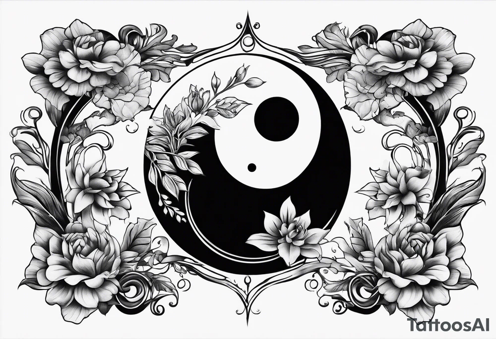 Ying Yang tattoo idea