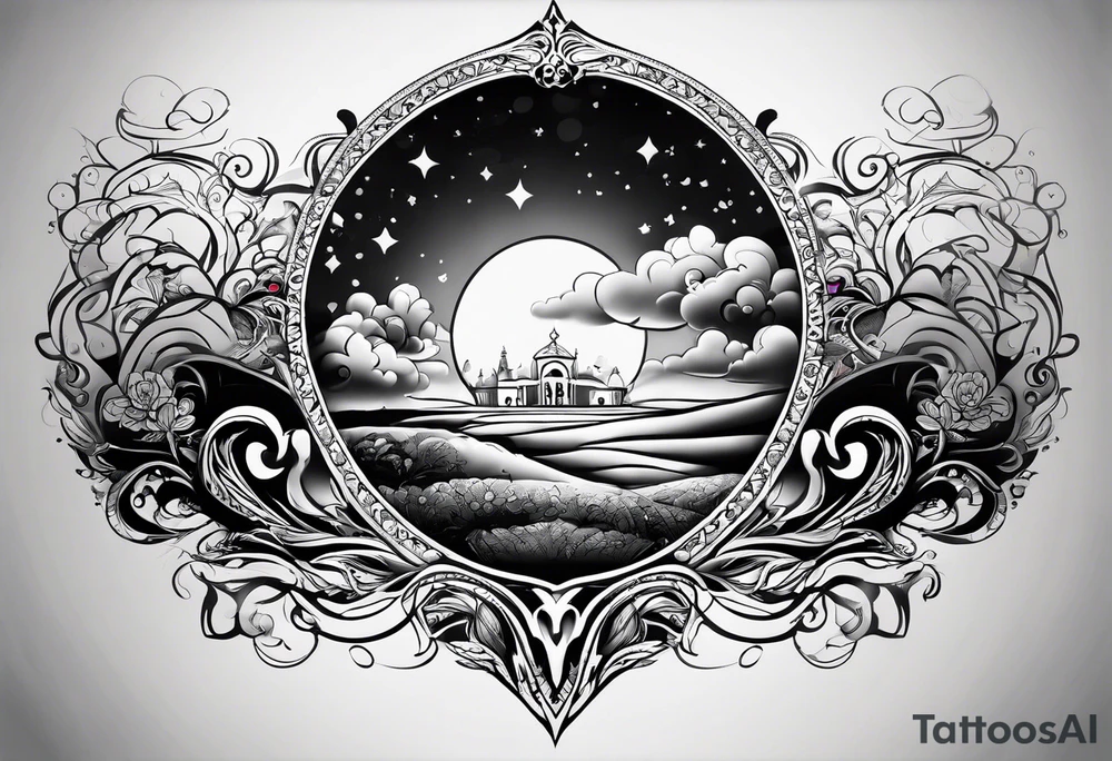 life is about love tattoo idea