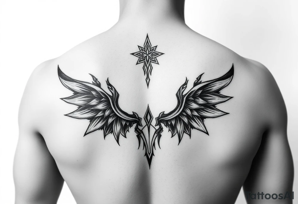 I need to make my back tattoo smallwr tattoo idea