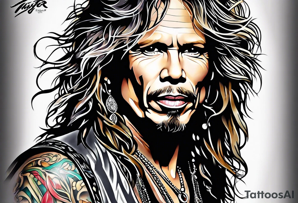steven tyler tattoo idea
