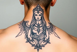 La dama de la justicia ♎ tattoo idea