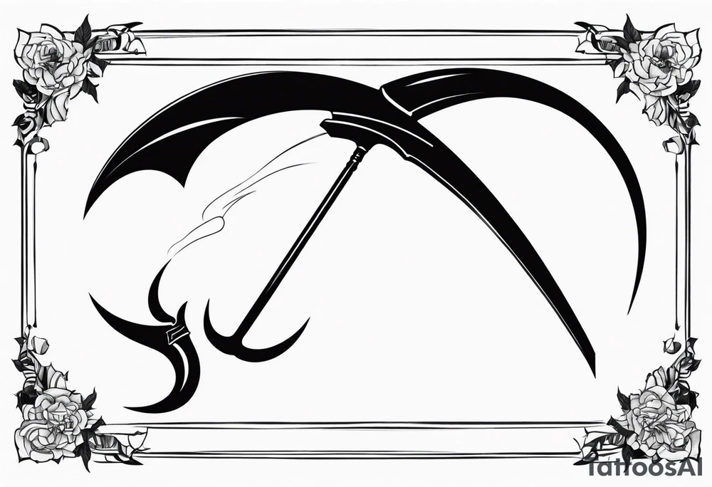 Sinister Scythe tattoo idea