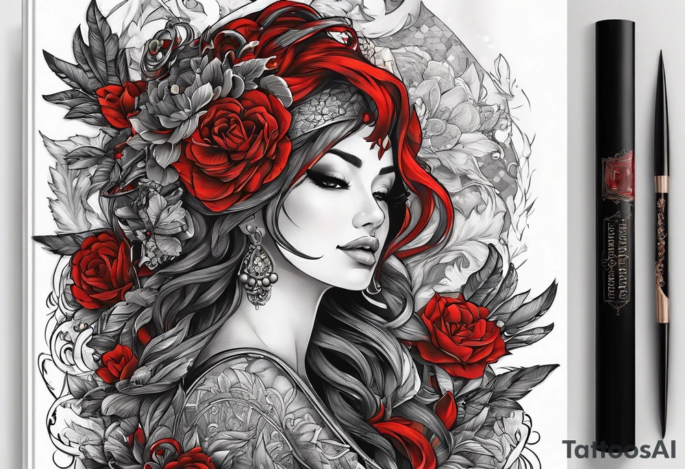 From blood and ash book tattoo idea