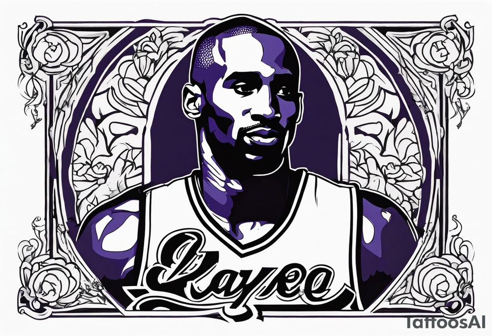 Kobe Bryant tattoo idea