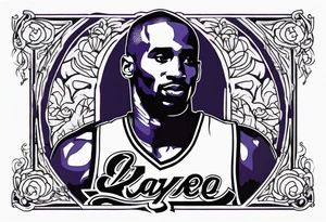 Kobe Bryant tattoo idea