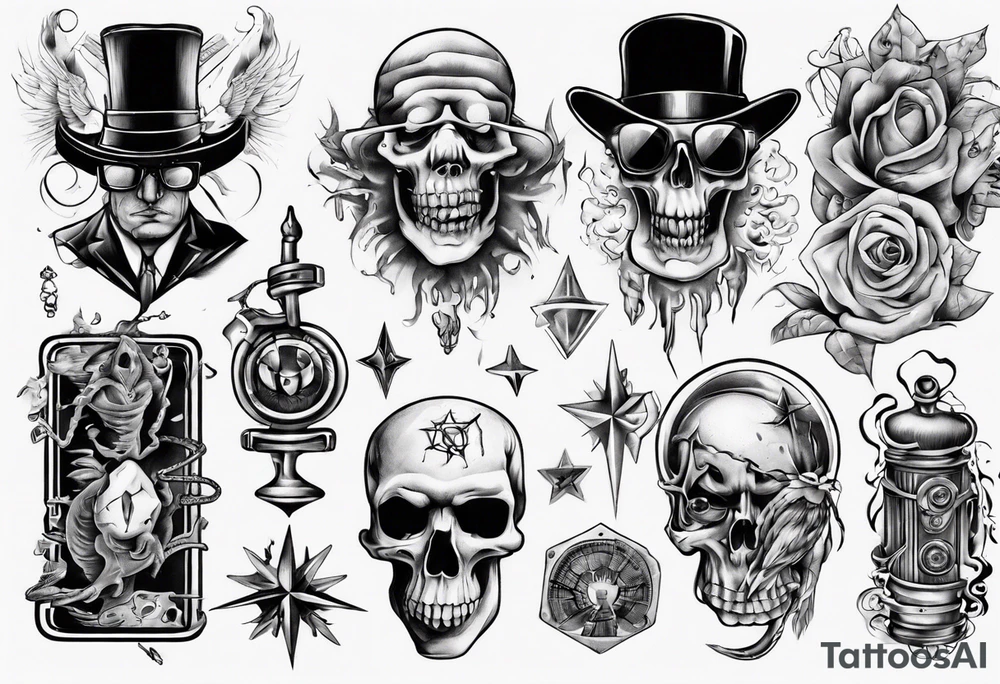 gangsta tattoo idea
