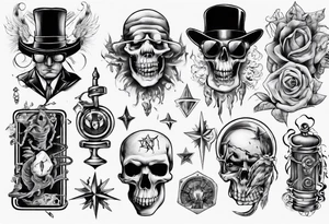 gangsta tattoo idea