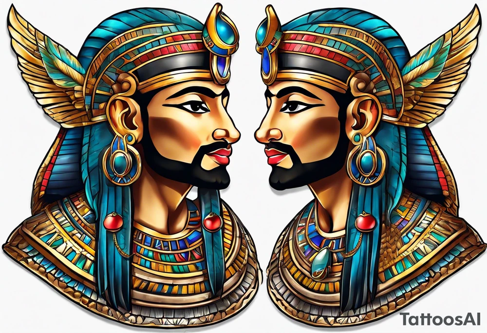 egyptian tattoo tattoo idea