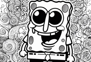 SpongeBob tattoo idea