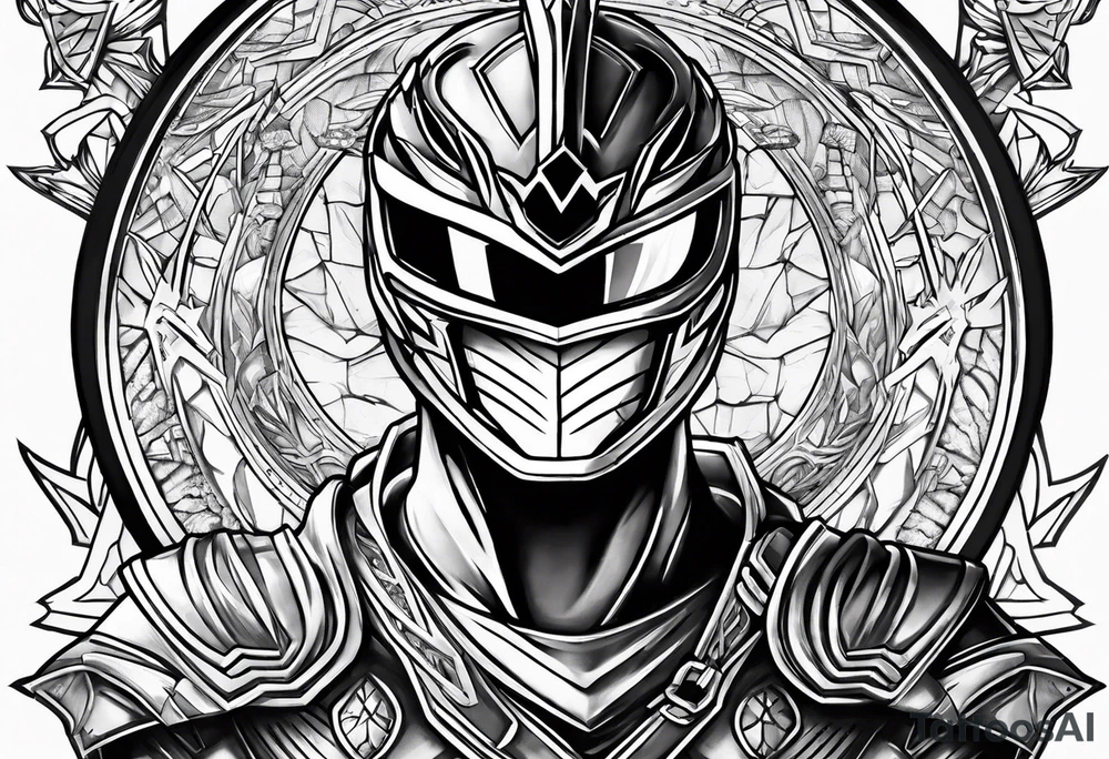 power ranger tattoo idea