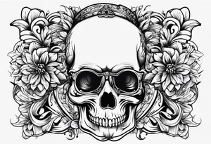 Passarinho andorinha de asas abertas tattoo idea