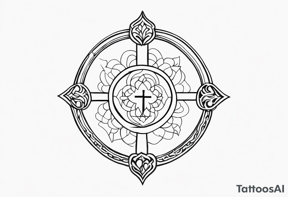 Psalm 23 tattoo idea