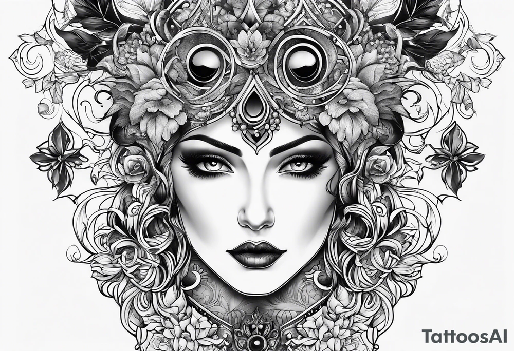 Gothic tattoo idea