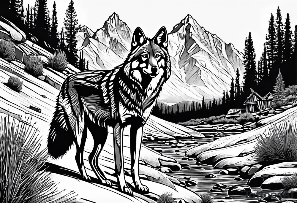 coyote in dessert
bear
Teton Mountains
River
Sprinter Van
Tree tattoo idea