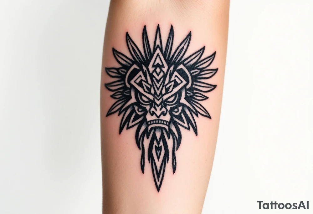 Aztec warriors tattoo idea