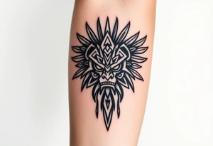 Aztec warriors tattoo idea