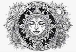 Sun in Pisces , Aquarius moon and Leo rising tattoo idea