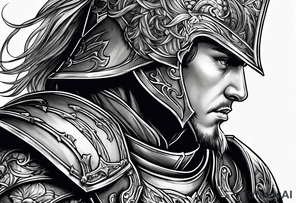 Knight tattoo idea