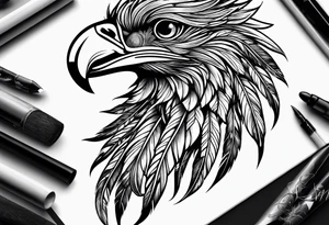 Feathers tattoo idea