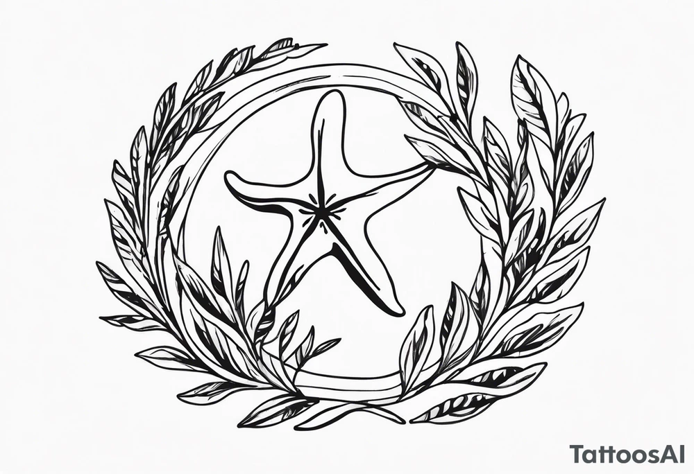 Starfish circle shell
olive branch wrist wrap tattoo idea Starfish circle shell
olive branch wrist wrap tattoo idea