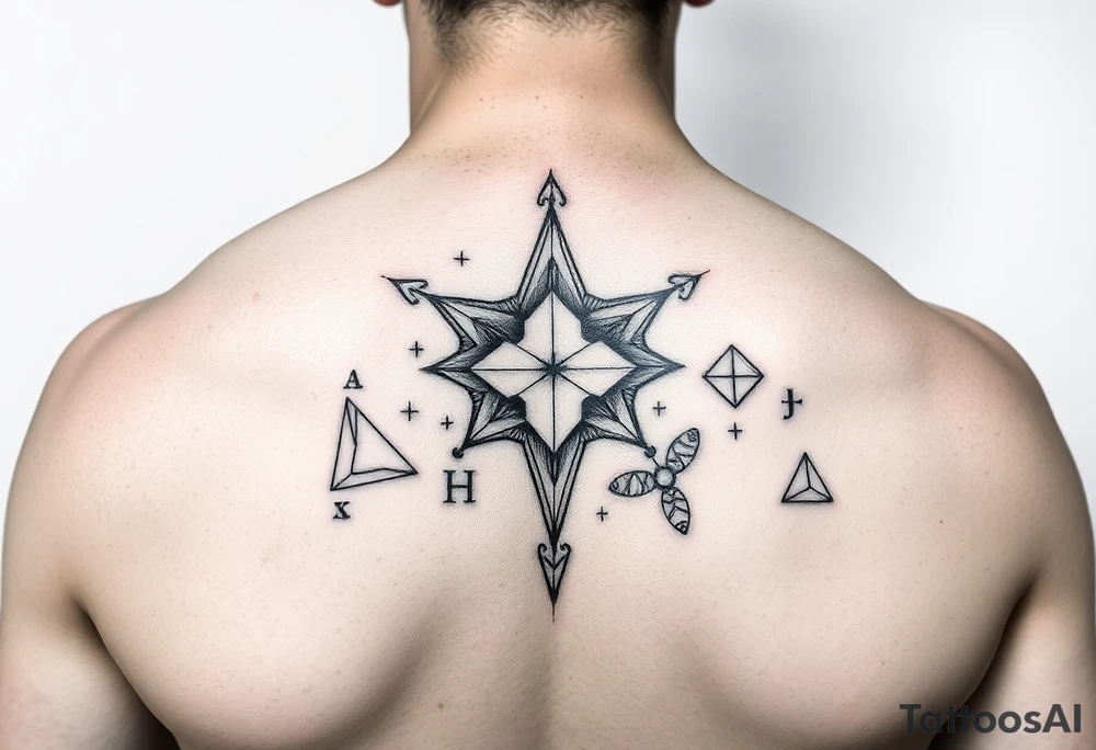 Math and nature tattoo idea