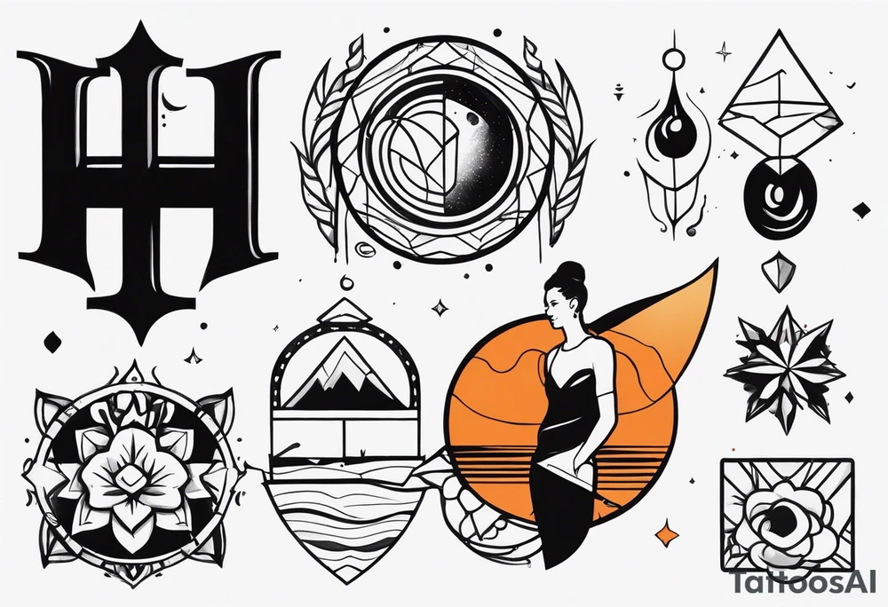 The name Hudson Sugden as a tattoo artist tattoo idea