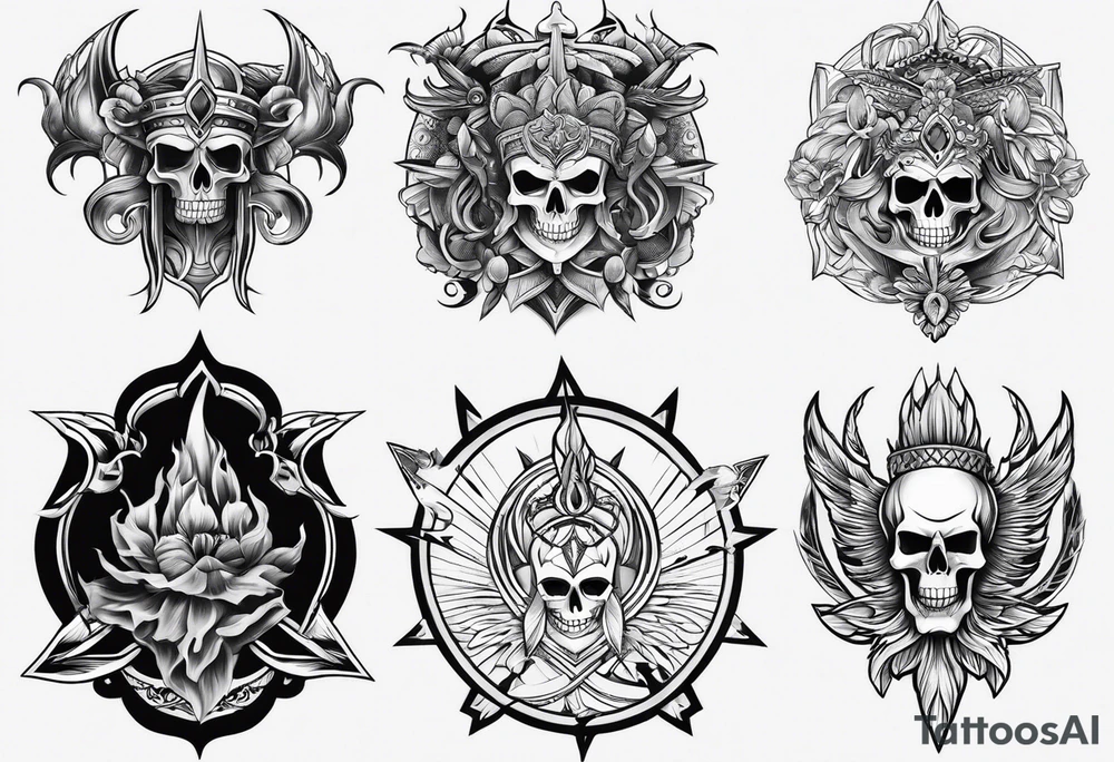 trident tattoo idea