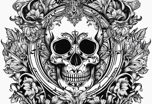 initials of best friends JD DD JN AM NR MS LG tattoo idea