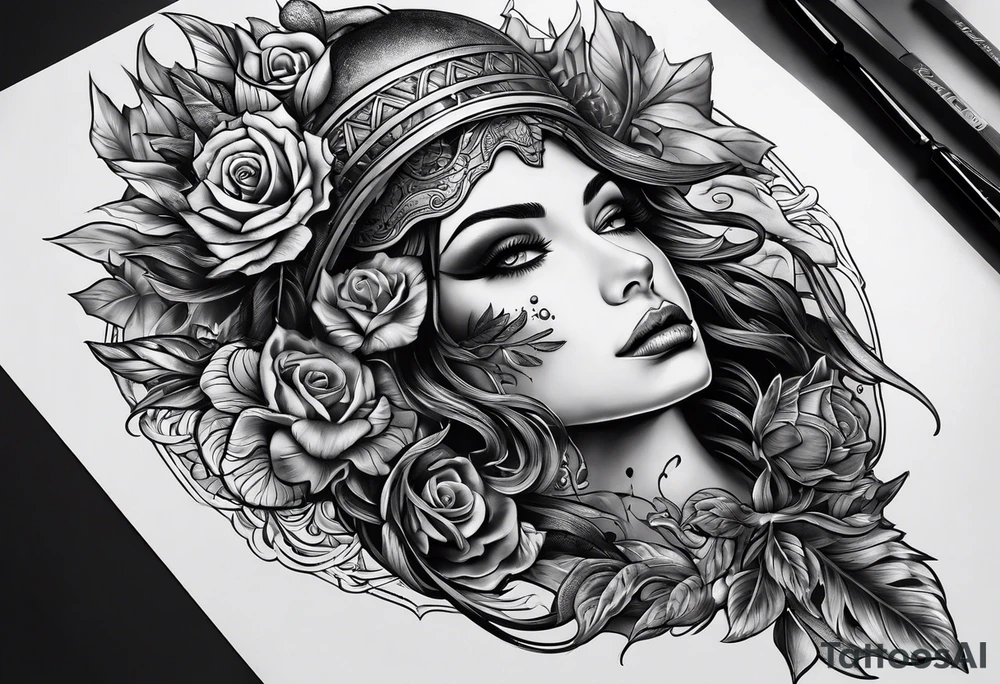 bad man tattoo idea