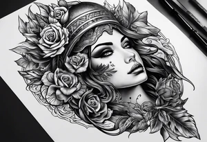 bad man tattoo idea