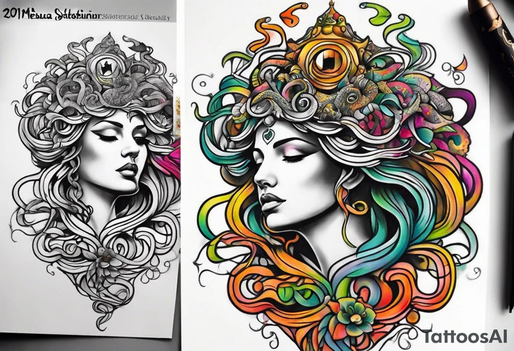 medusa tattoo idea