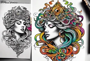 medusa tattoo idea