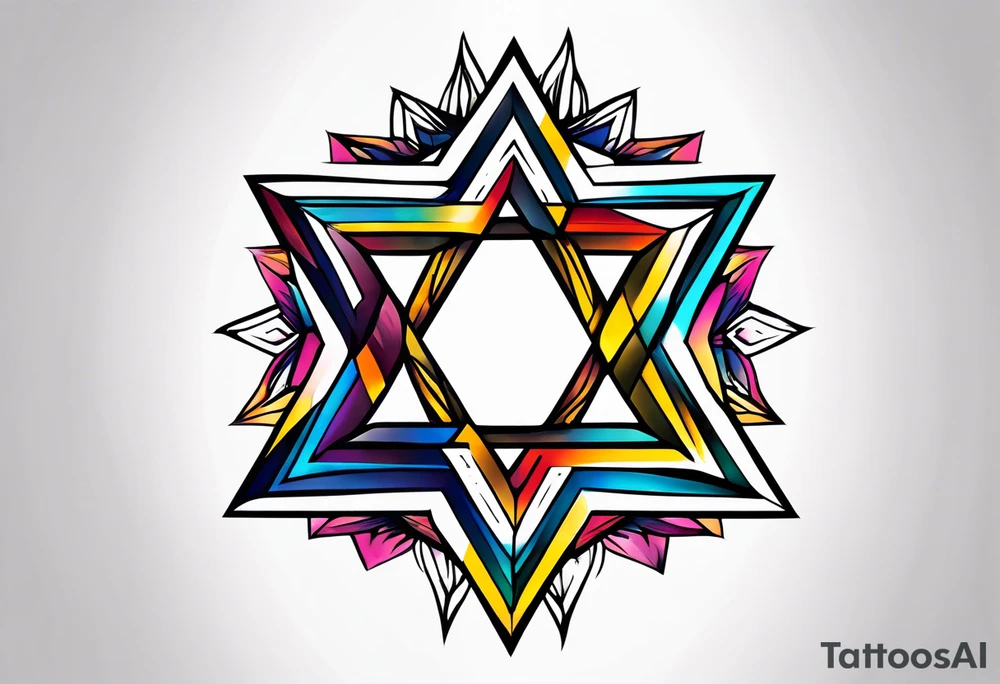 star of david tattoo idea