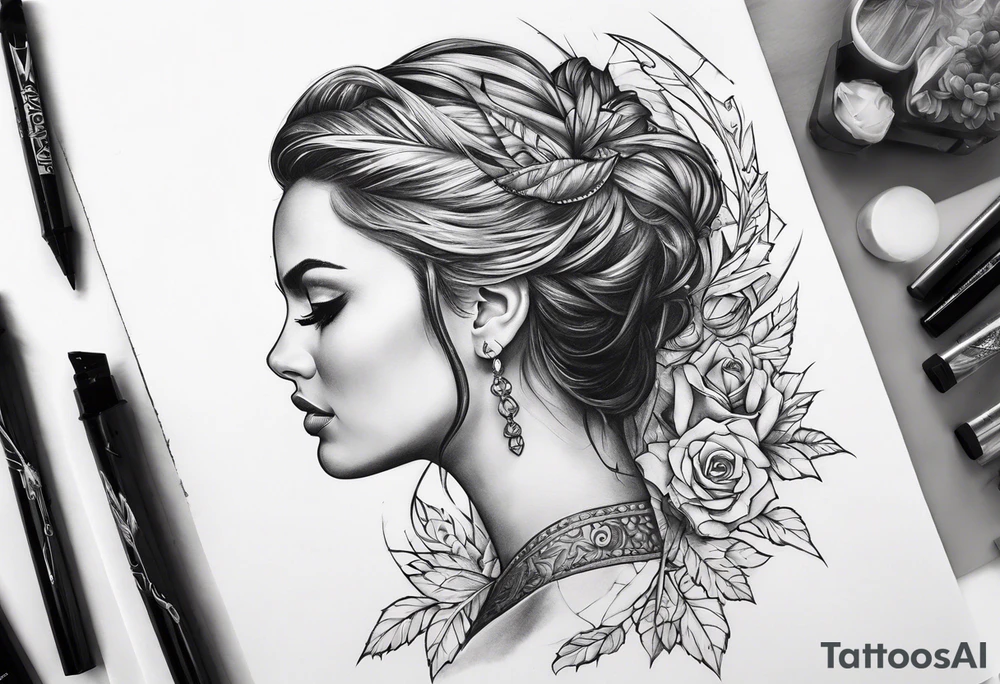 broken sword tattoo idea