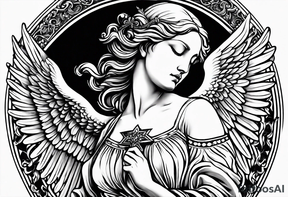 I saw the angel in the marble and carved until I set her free tattoo idea