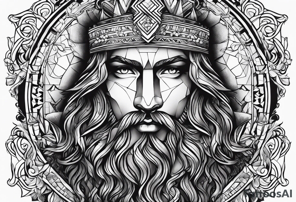 Christian masculinity tattoo idea