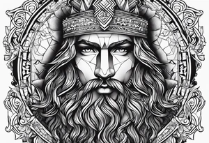 Christian masculinity tattoo idea