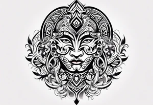 tribal tattoo idea